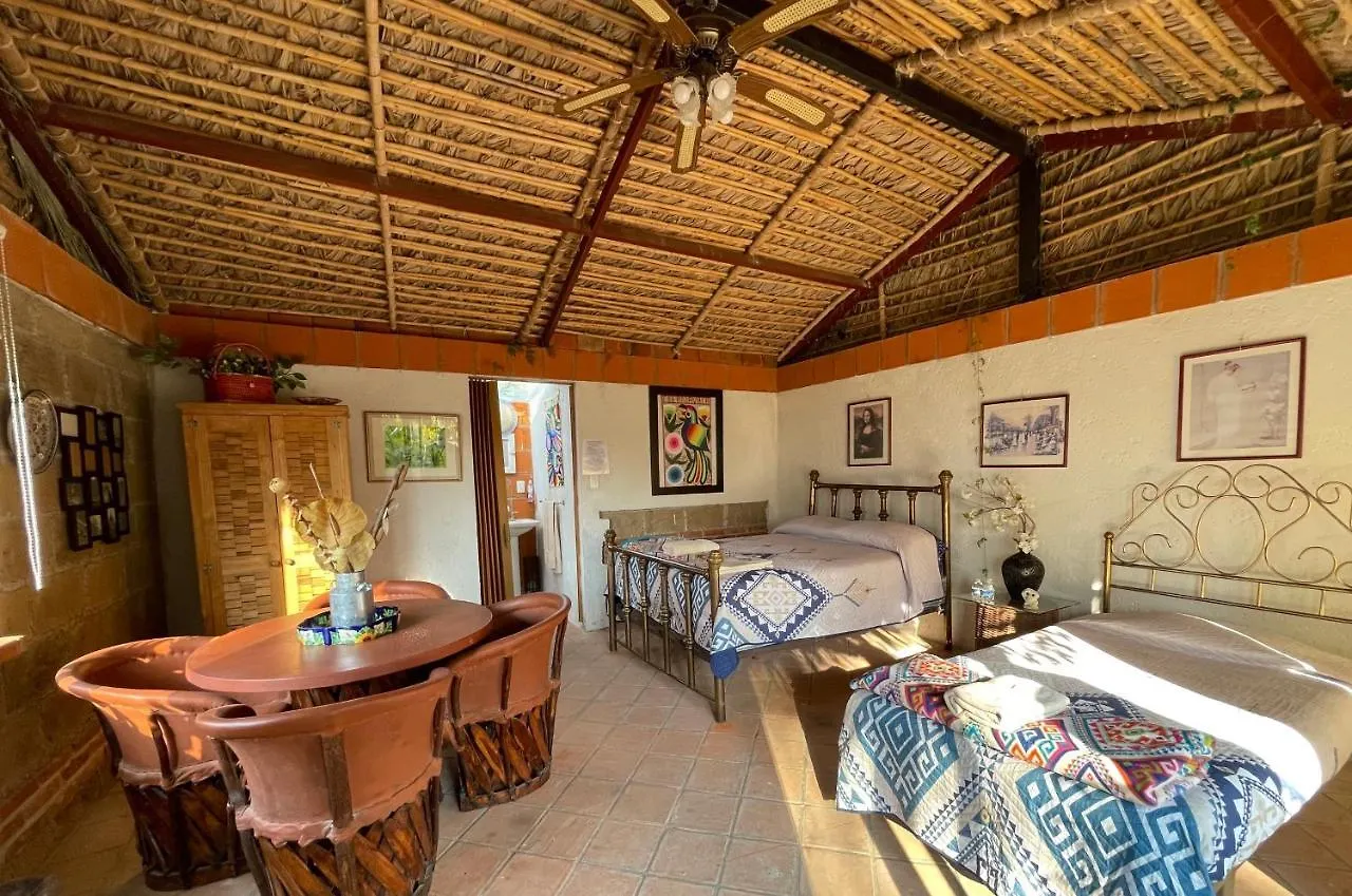 Jardin Quinta Las Fuentes Cabanas, Valsequillo. Puebla